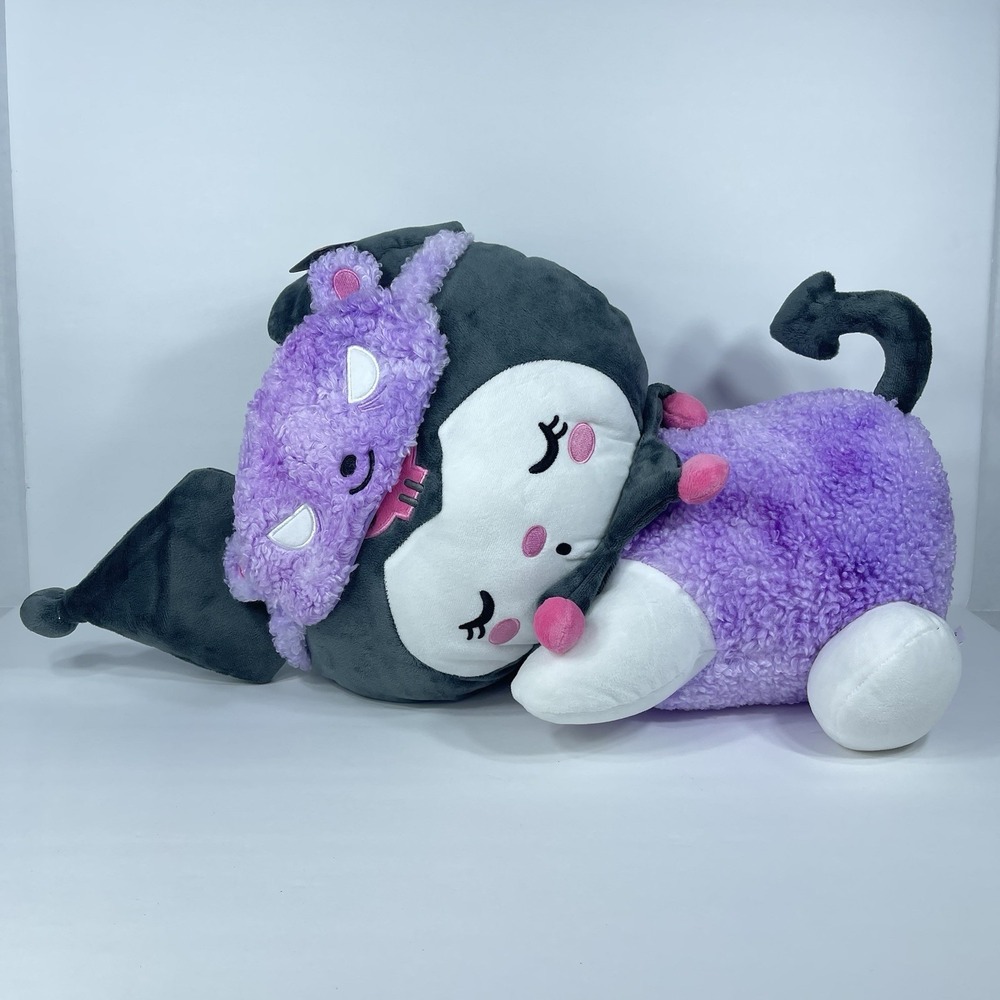 Hello Kitty And Friends Sanrio Kuromi 18" Sleeping Plush 2024 Stuffed Animal Toy